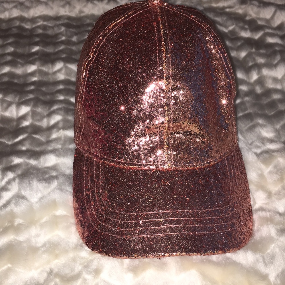 Sparkly pink hat